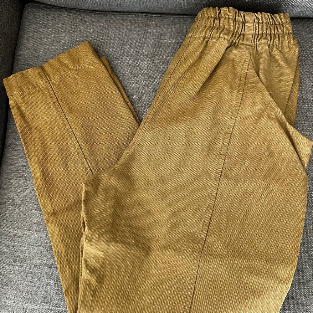 Elizabeth Suzann Clyde Work Pant in Cotton Canvas - Clay / 2